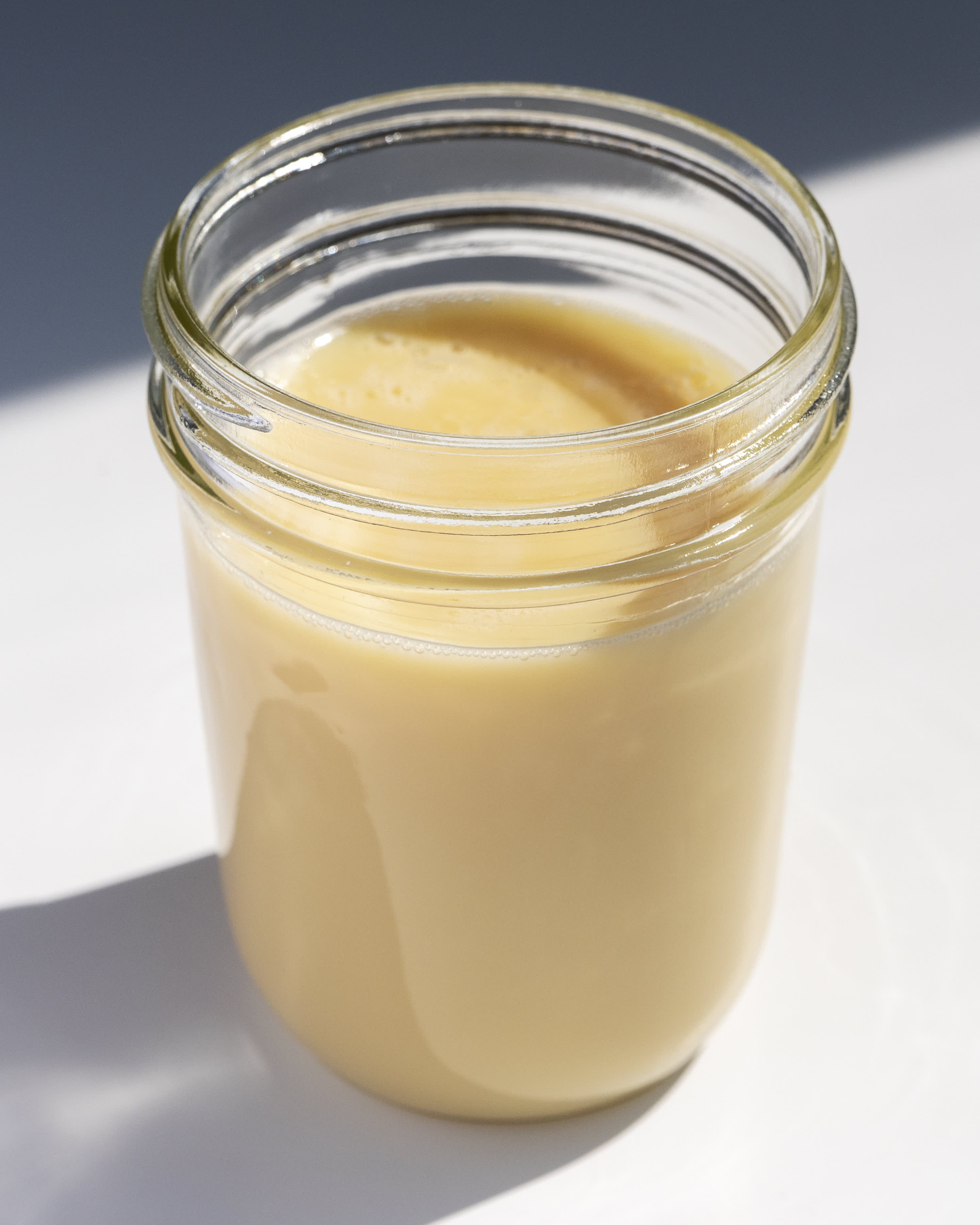 Sweetened store condensed milk